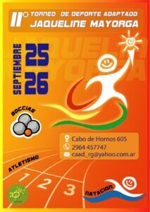 Torneo de Deporte Adaptado “Jaqueline Mayorga”