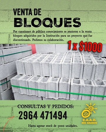 VENTA DE BLOQUES