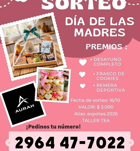 ¡Se viene nuestro gran Sorteo por el Día de las Madres!