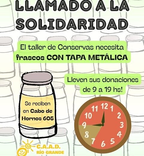 LLAMADO A LA SOLIDARIDAD